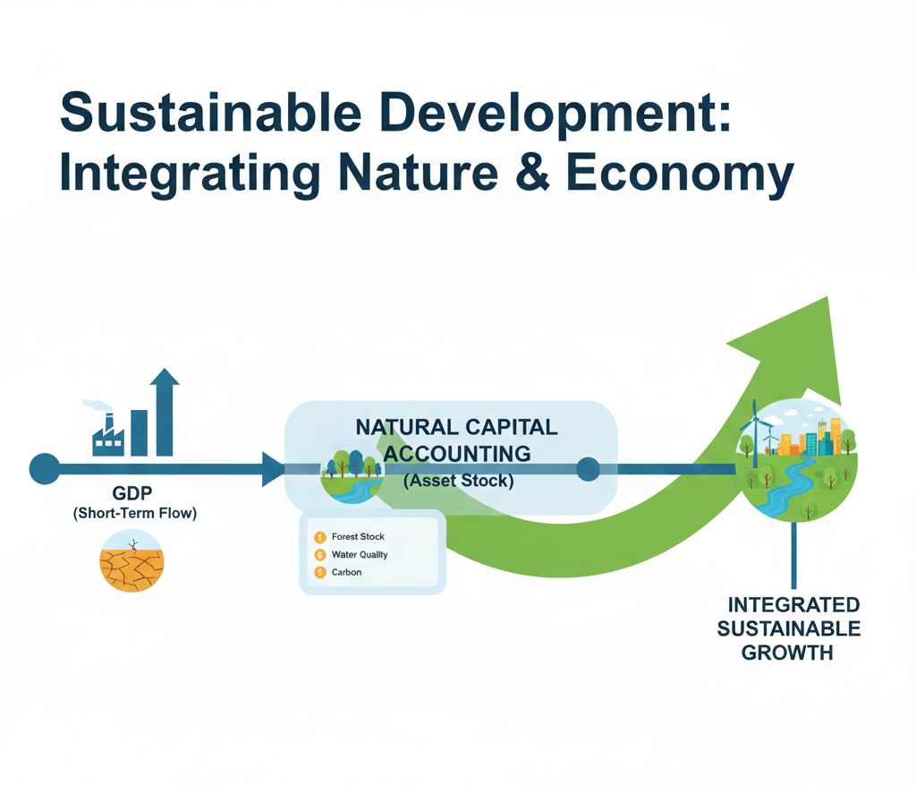 Natural capital accounting: correcting the structural flaw in GDP measurement